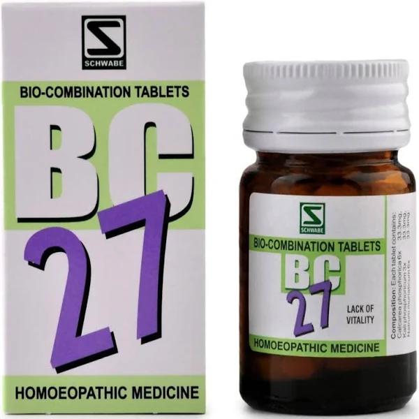 Dr. Willmar Schwabe India Bio Combination 27 Tablet - 550 GM