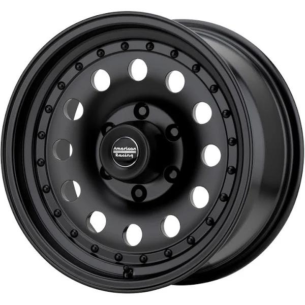 American Racing AR62 Outlaw II 14x7 Satin Black | AR624734B