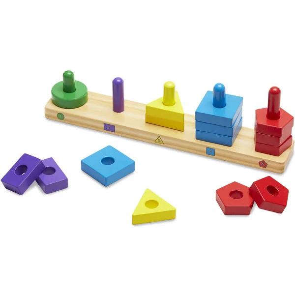 Melissa & Doug - Stack & Sort Board