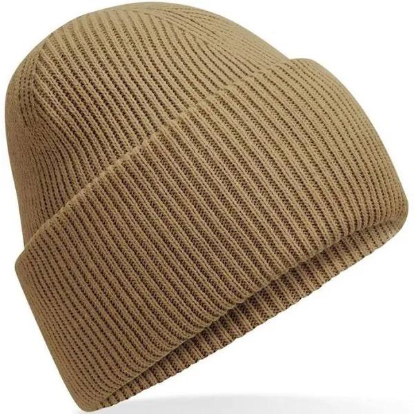 Classic Engineered Deep Cuffed Beanie Biscuit - Beechfield BF385R