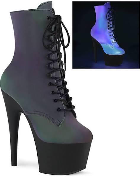 ADORE-1020REFL Green Multi Reflective Ankle Boot