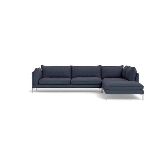 Panama Fabric Modular Sofa Navy by Freedom