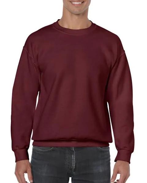 Ultrasoft Heavyblend Crew Neck Sweatshirt for Adults Maroon - Gildan GD056 - Size 2XL