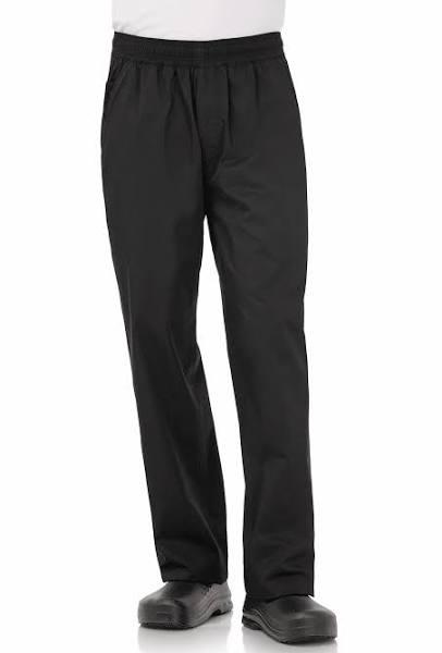 Chef Works | Lightweight Baggy Pants- Black | S