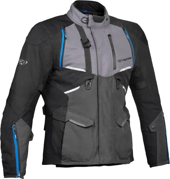 Ixon Eddas Jacket Grey Black Blue