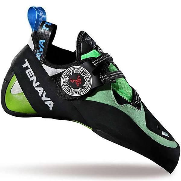 Tenaya Mundaka Unisex Climbing Shoes - Green - US 12.5