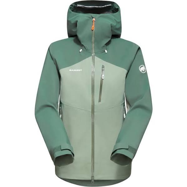 Mammut Alto Guide HS Hooded Jacket - Womens - Jade / Dark Jade