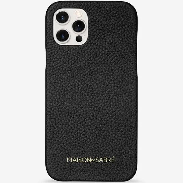 David Jones Maison De Sabre iPhone 12 Pro Case in Black