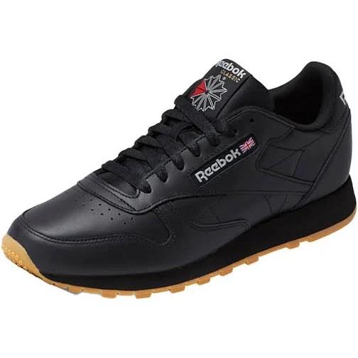 Reebok Classic Leather - Black/Pure Grey - 4