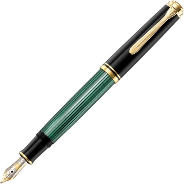 Pelikan Souverän M600 Black/Green Fountain Pen