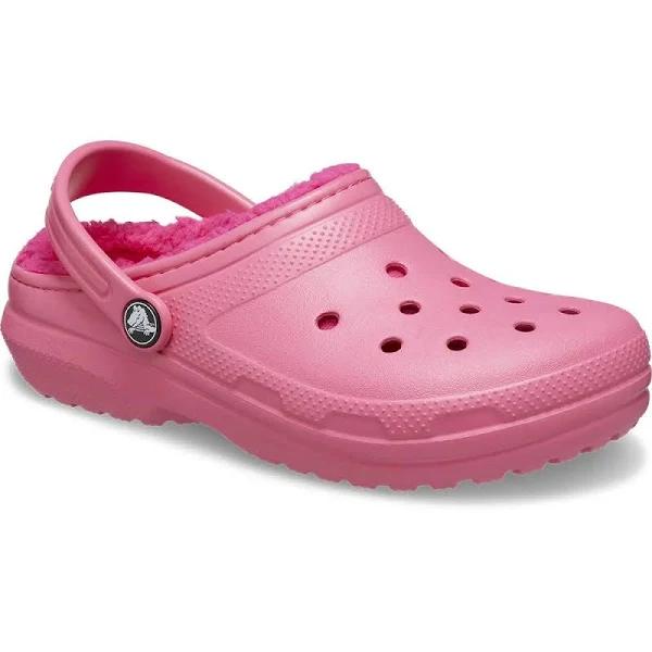 Crocs Nursery Classic Lined Clog - Pink - Size - 8