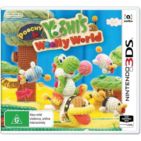 Poochy and Yoshis Woolly World (3DS)