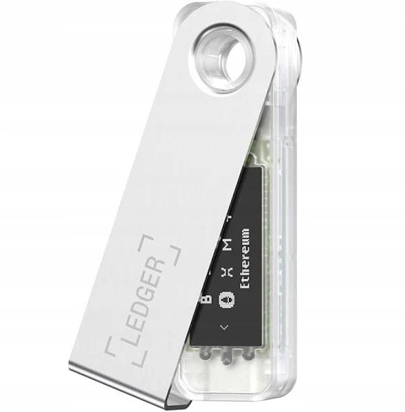 Ledger Nano S Plus Crypto Hardware Wallet (Ice) - Safeguard Your Crypto, NFTs and Tokens