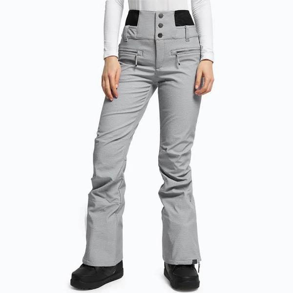 Roxy Rising High Trousers Light Grey Women - L