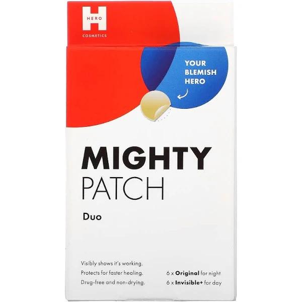 Hero Cosmetics Mighty Patch Duo 6 Original + 6 Invisible Patches