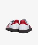 Adidas Samba OG, Footwear White / Beta Scarlett / Supplier Color