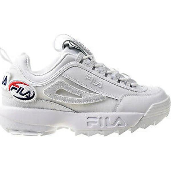 Fila Disruptor 2 Patches White