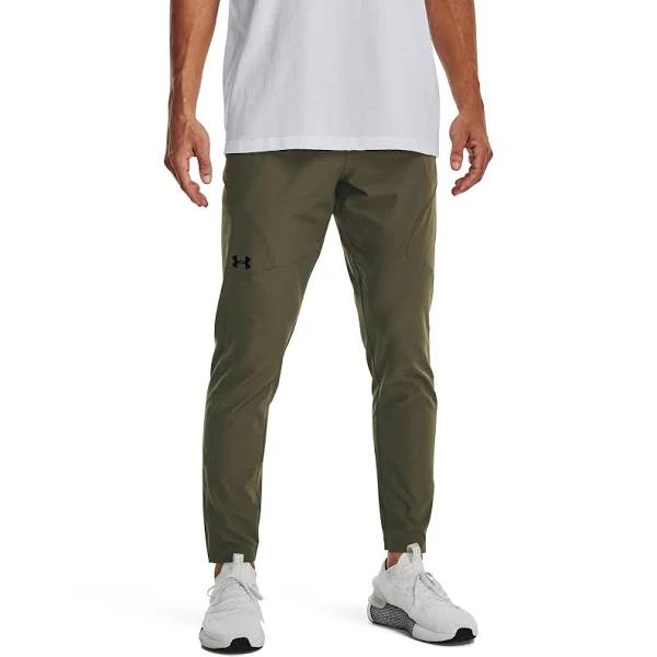 Under Armour Mens UA Unstoppable Tapered Pants Green XS