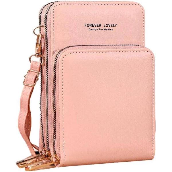 Women Crossbody Phone Purse Touch Screen Bag RFID Blocking Wallet Shoulder Strap