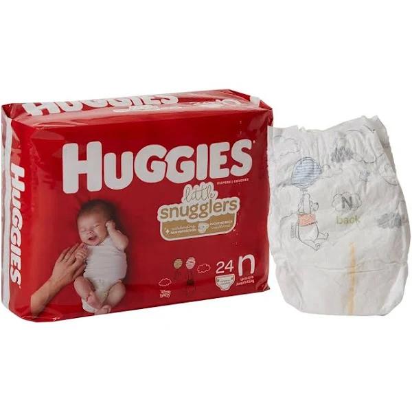 Huggies Little Snugglers Baby Diapers, Size Newborn, 31 CT