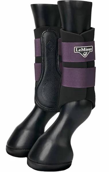 LeMieux Grafter Brushing Boots - Fig