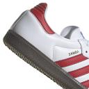 Adidas Samba OG (White / Red / Grey)