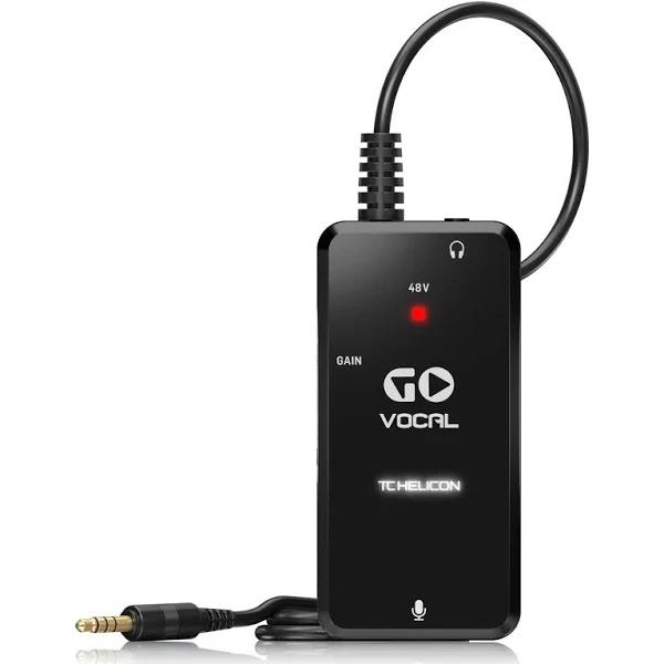 TC-Helicon Go Vocal Microphone Preamp For Mobile Devices