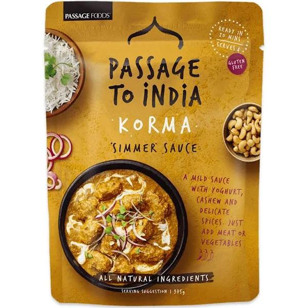 Passage to India Korma Simmer Sauce 375g