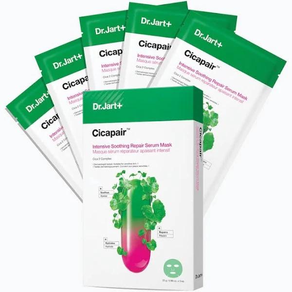 Dr. Jart+ - Cicapair Intensive Soothing Repair Serum Mask - 5pcs