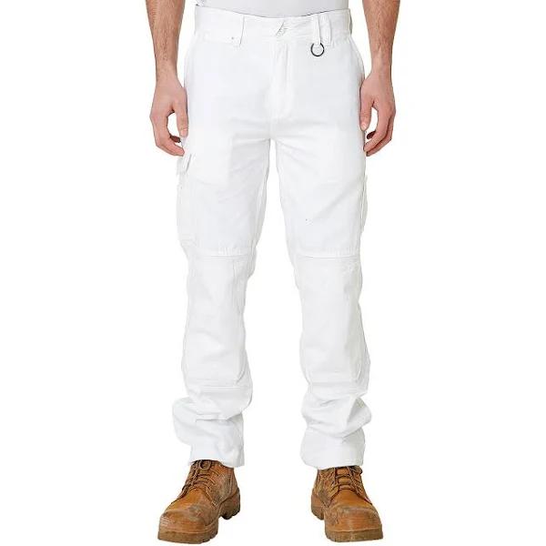 Mens Utility Pant White