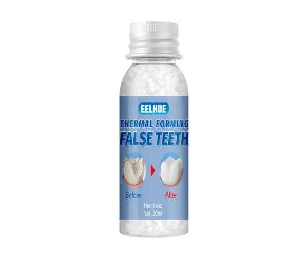 Thermal Forming False Teeth Tooth Repair Kit Tooth Repair Granules For Missing and Broken Tooth Temporary Teeth Filling Repair Kit