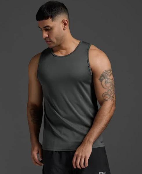 2XU Aero Tank - Men's | Sole Motive S / Jupiter/Black Reflective