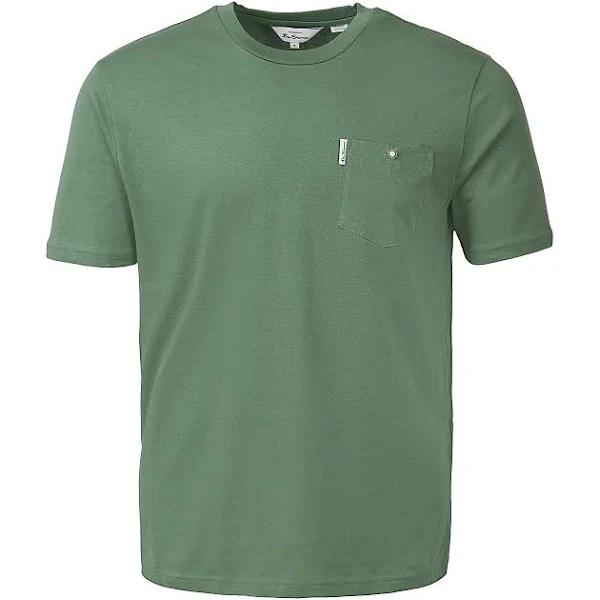 Ben Sherman Organic Signature Pocket Tee XXX-Large Rich Fern