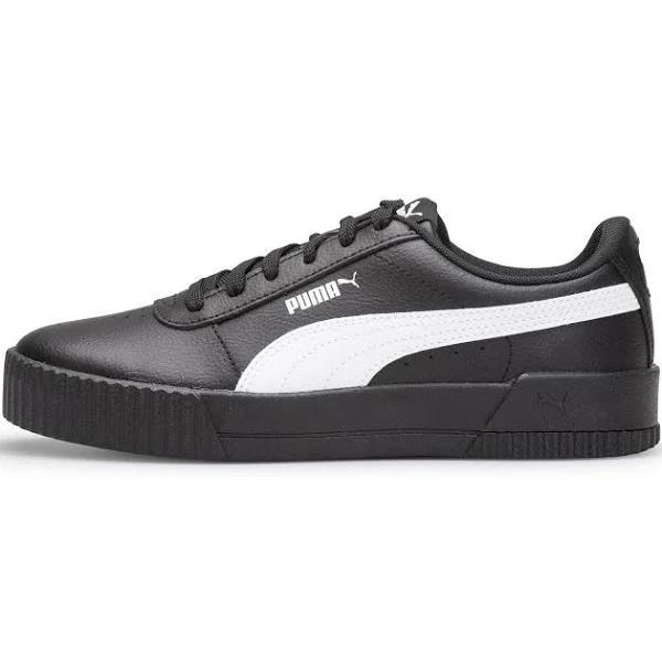 Carina PFS Women's Trainers Shoes in Black/White, Size 8 by Puma