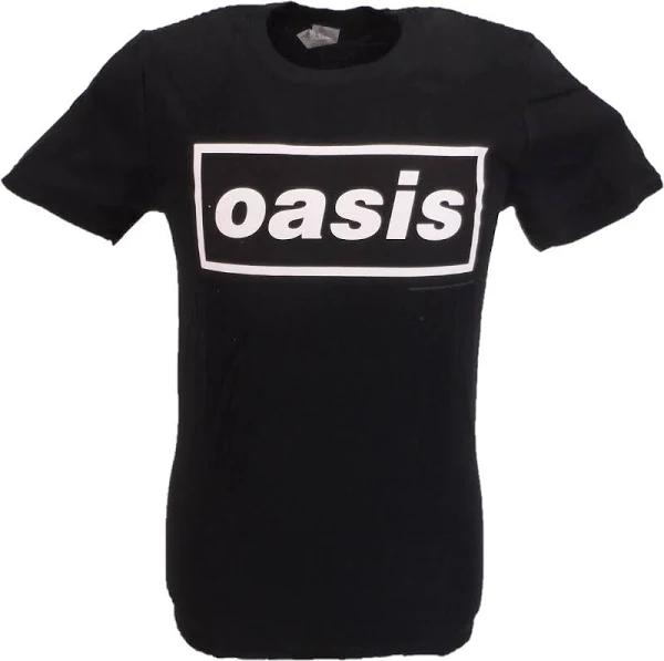 Oasis T Shirt - Decca Logo (Black)