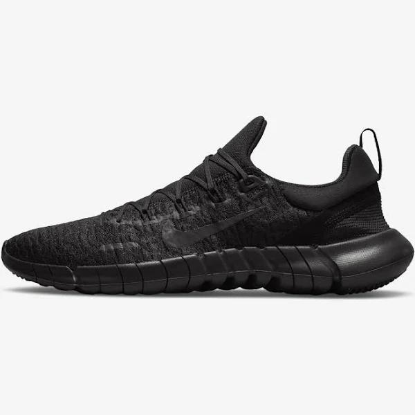 Nike Free Run 5.0 Men's Road Running Shoes - Black