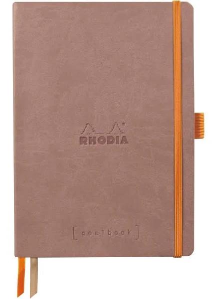 RHODIA - Rhodiarama - Goal Book - Grid - A5, Rosewood