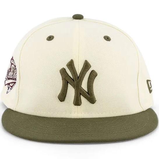 New Era New York Yankees Chrome White World Series Trail Mix 59Fifty Fitted