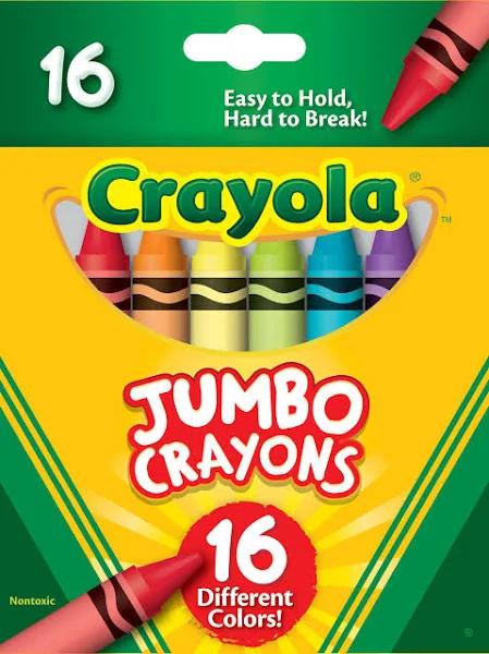 Crayola Jumbo Crayons 16/Pkg