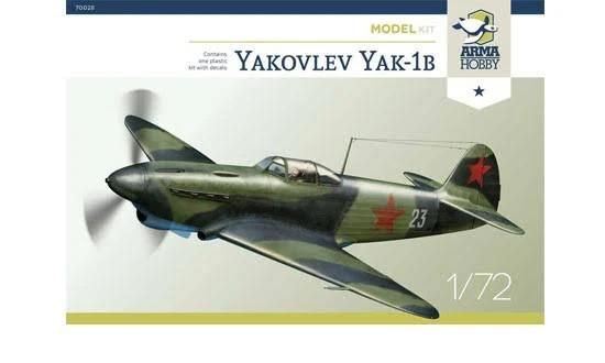 Arma Hobby 1/72 Yakovlev Yak-1b Plastic Model Kit [70028]