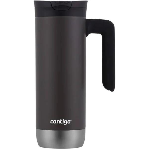 Contigo Snapseal Insulated Stainless Steel Travel Mug With Handle, 20oz, Sake