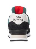 New Balance Unisex 574 Black/Grey Matter - Size 10