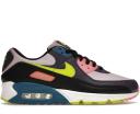 Nike Air Max 90 White Metallic Blue (Women's)