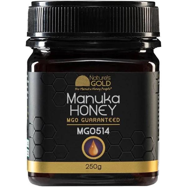 Nature's Gold 100% Raw Australian Manuka Honey MGO 514 - 250g