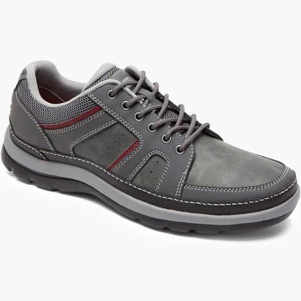 Rockport Men's Get Your Kicks Mudguard Blucher Oxford, Castlerock Grey