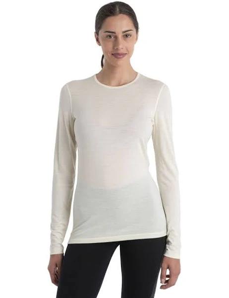 Icebreaker 200 Oasis LS Crewe (Women's) Undyed / L