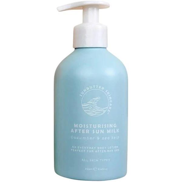 SunButter Skincare Moisturising After Sun Milk Cucumber & Sea Kelp 250ml