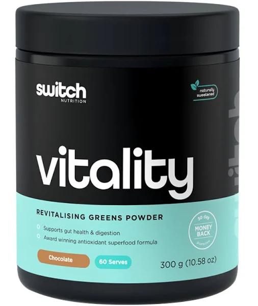 Switch Nutrition Vitality Switch - 60 Serves - Chocolate