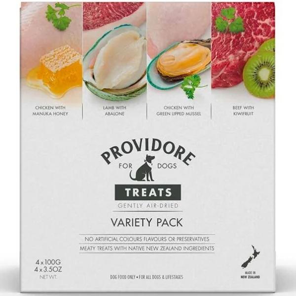 Providore Variety Pack Dog Treat 100g 4pack