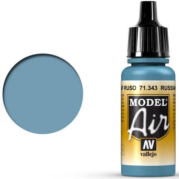 Vallejo Model Air Russian AF Grey N7 17ml Acrylic Paint